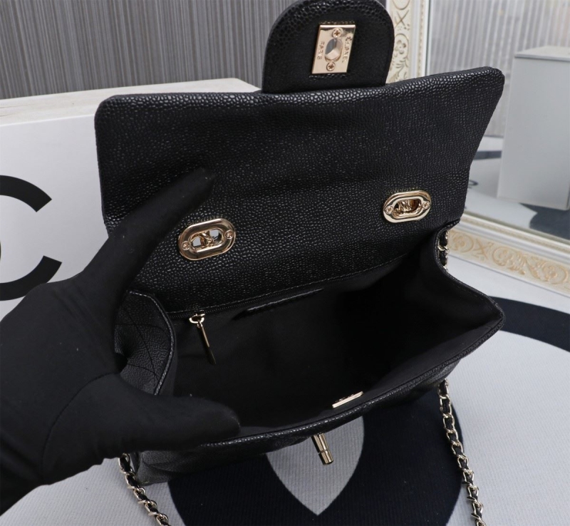 Ch**el top handle bags